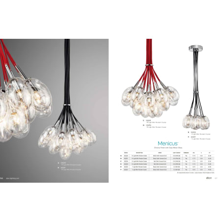 Elan-Menicus Large Pendant Cluster - Short-Catalog Page