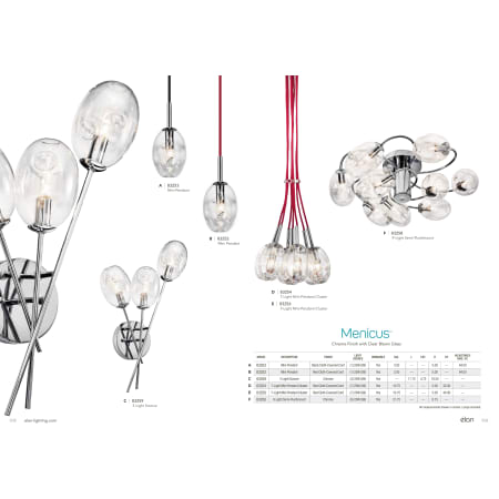 Elan-Menicus Large Pendant Cluster - Short-Catalog Page