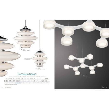 Elan-Neron Chandelier-Catalog Page