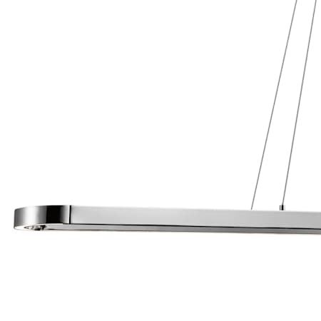 Elan-Quell Large Linear Chandelier-Close Up