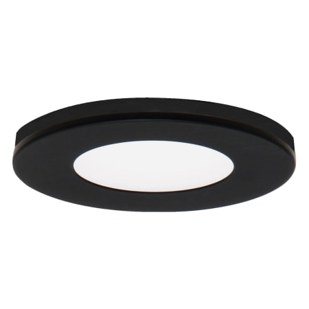 Elco Sedum LED 3" Wide Under Cabinet Puck Light Black