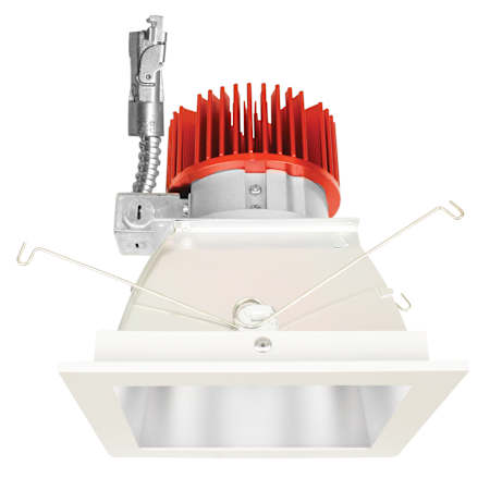 Elco The Laurel System 4" Integrated LED Reflector Recessed Trim - 1600 Lumens 3000 Kelvin Haze / White