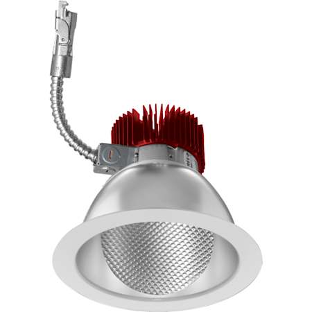 Elco The Laurel System 6" Integrated LED Wall Wash Recessed Trim - 1250 Lumens 2700 Kelvin Haze / White
