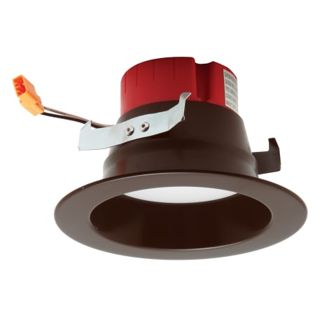 Elco 4" Integrated LED Reflector Recessed Trim - 700 Lumens 1800 Kelvin Bronze