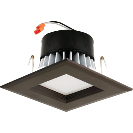 Elco 4" Integrated LED Baffle Recessed Trim - 750 Lumens 3500 Kelvin Bronze