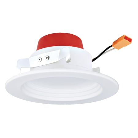 Elco 4" Integrated LED Baffle Recessed Trim White