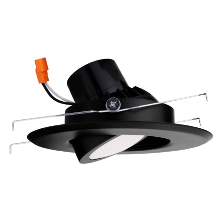 Elco 6" Integrated LED Round Adjustable Recessed Trim - 1000 Lumens 5000 Kelvin Black