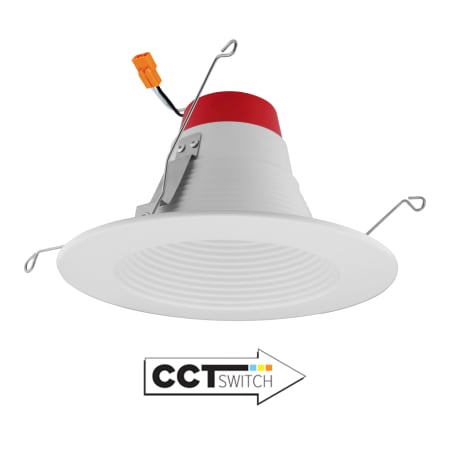 Elco 5" Integrated LED Baffle Recessed Trim - 1000 Lumens 5000 Kelvin White