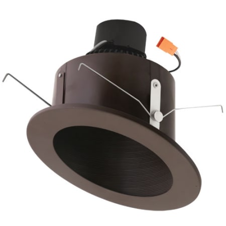 Elco The Slant System 6" Integrated LED Baffle Recessed Trim - 1200 Lumens 5000 Kelvin Bronze