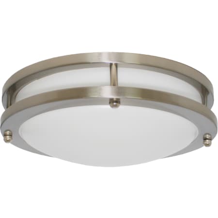 Elco Darby 10" Wide LED Flush Mount Drum Ceiling Fixture - 14 W, 1050 Lumens, 3000K Nickel