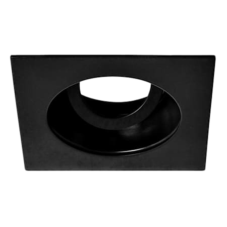 Elco The Koto System 3" Adjustable Square Reflector Trim Black