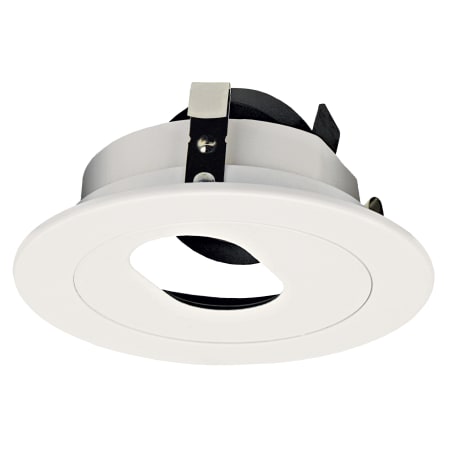 Elco The Koto System 4" Rotatable Round Trim with Aperture Slot Black / White