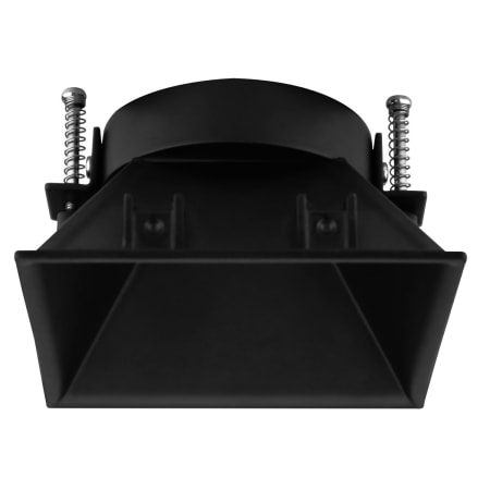 Elco The Koto System 4" Square Smooth Trimless Reflector Trim Black