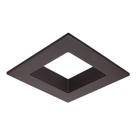 Elco 4" Baffle Square Recessed Trim Bronze