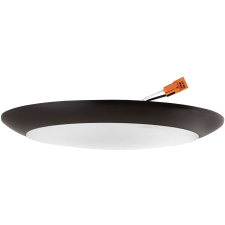 Elco Alva 8" Wide LED Flush Mount Bowl Ceiling Fixture - 13 W, 900 Lumens, 3000K Bronze