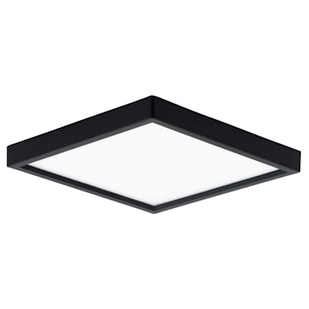 Elco Sky Panels 5" Wide LED Flush Mount Square Ceiling Fixture - 10 W, 650 Lumens, 4000K Black