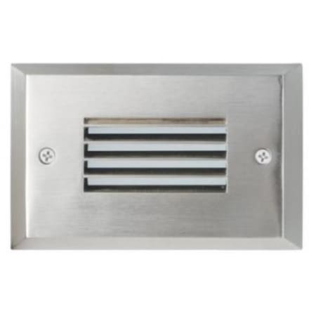 Elco Mini LED Step Light with Angled Louver / 4000 K Nickel