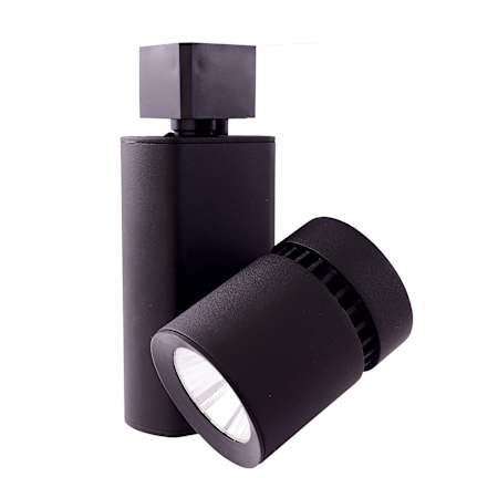 Elco Magnus H-Track 6-3/8" Tall 3500K LED Track Head with 60° Beam Spread - 1050 Lumens Black