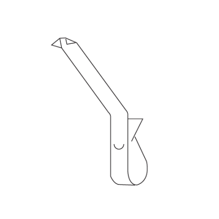 Elco Set of 3 Retrofit Clips for Commercial Frames N/A