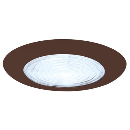 Elco 6" Shower Trim with Fresnel Lens and Reflector Bronze
