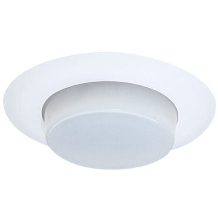 Elco 6" Shower Trim with Drop Opal Lens and Reflector White