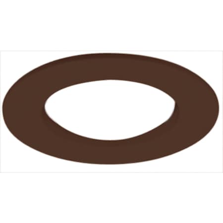 Elco 5" Open Trim with Bracket for 75W Bulbs Bronze