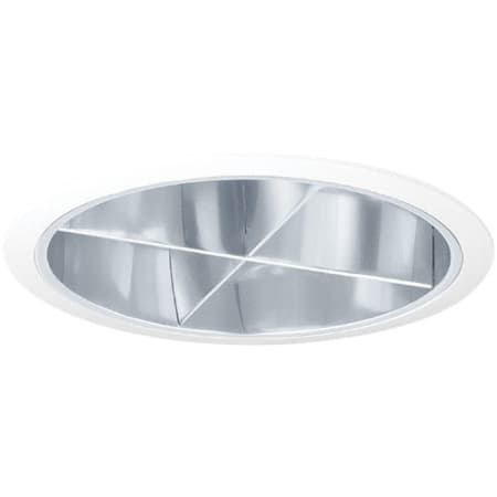 Elco 7" CFL Reflector with Cross Blade - 7.5" Outside diameter Clear