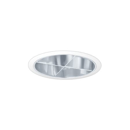 Elco 8" CFL Cross Blade Reflector Trim Clear