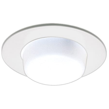 Elco 4" Shower Trim with Drop Opal Lens White