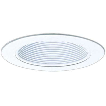 Elco 4" Metal Baffle with Metal Ring White