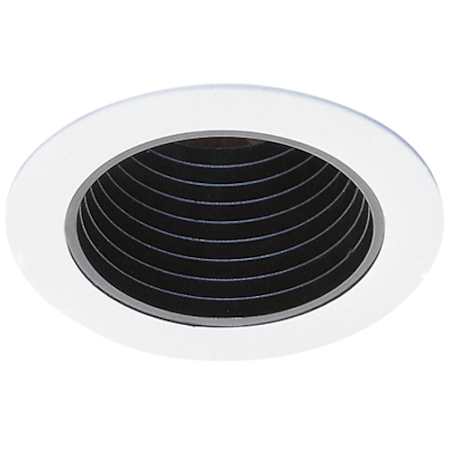 Elco 4" Deep Phenolic Baffle with Diecast Ring Black / White