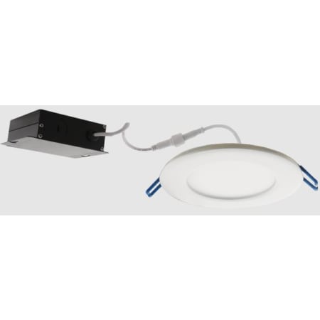 Elco 4" Ultra Slim LED Round Panel Light with 5-CCT Switch White
