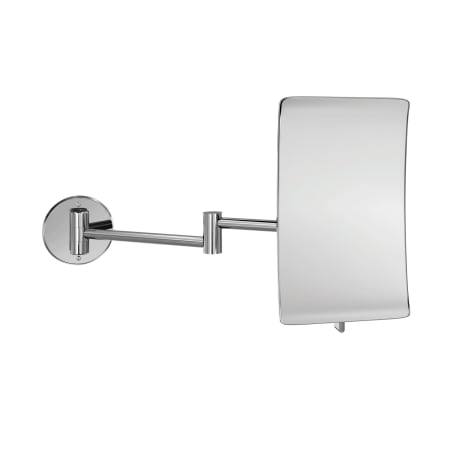 Electric Mirror Contour 5" W x 8" H Rectangular Framed Bathroom Wall Mirror Polished Stainless