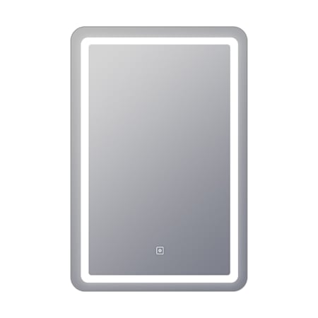 Electric Mirror AVA 24" W x 36" H Rectangular Frameless Bathroom Wall Mirror with Light N/A