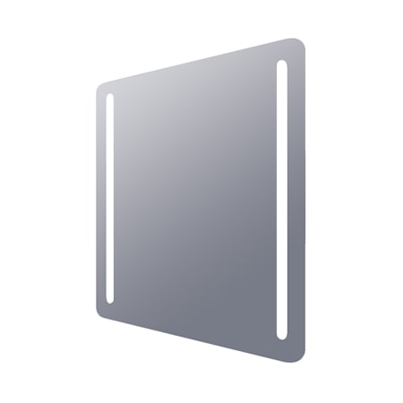 Electric Mirror Bela 36" W x 42" H Rectangular Frameless Bathroom Wall Mirror with Light N/A