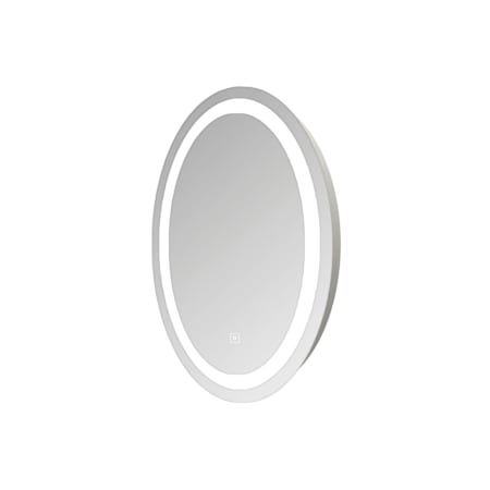 Electric Mirror Ava 21" W x 30" H Oval Frameless Bathroom Wall Mirror with Light N/A