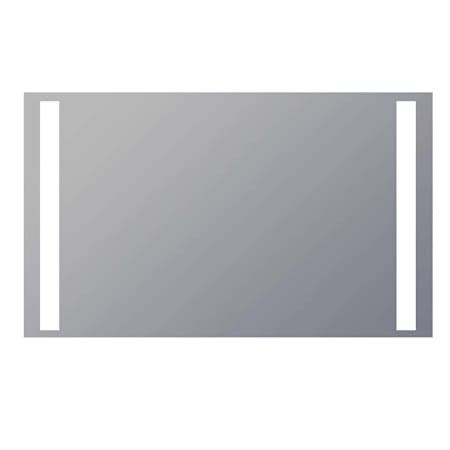 Electric Mirror Fusion 60" W x 36" H Rectangular Frameless Bathroom Wall Mirror with Light N/A