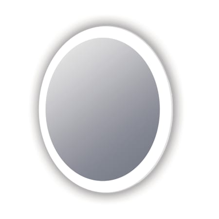 Electric Mirror Grandeur 30" Diameter Circular Frameless Bathroom Wall Mirror with Light N/A