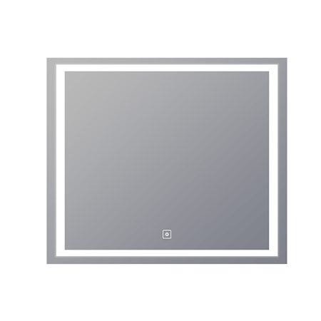 Electric Mirror Integrity with Ava 42" W x 36" H Rectangular Frameless Bathroom Wall Mirror with Light N/A