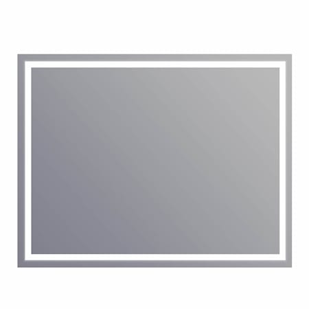 Electric Mirror Integrity 54" W x 42" H Rectangular Frameless Bathroom Wall Mirror with Light N/A