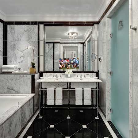 Electric Mirror Loft with 21.5" TV 40" W x 40" H Rectangular Frameless Bathroom Wall Mirror with Light N/A
