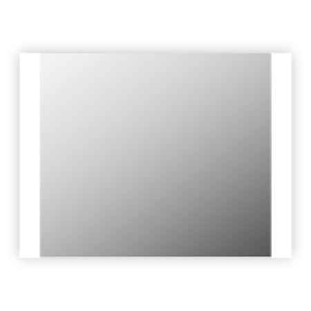 Electric Mirror Novo 36"W x 24"H Rectangular Flat Frameless Wall Mounted Bathroom Mirror with LED Lighting N/A
