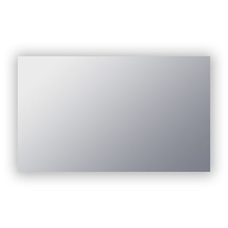 Electric Mirror Serenity 60" W x 36" H Rectangular Frameless Bathroom Wall Mirror with Light N/A