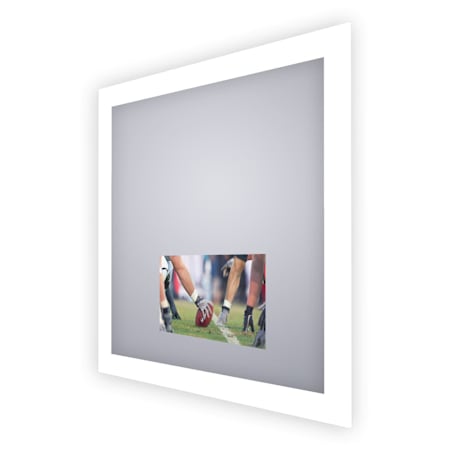 Electric Mirror Silhouette 42" W x 42" H Rectangular Frameless Bathroom Wall Mirror with Light N/A