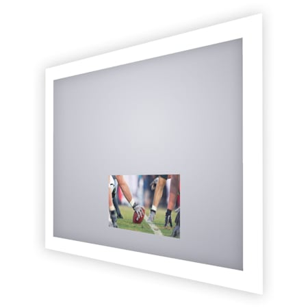 Electric Mirror Silhouette 54" W x 42" H Rectangular Frameless Bathroom Wall Mirror with Light N/A