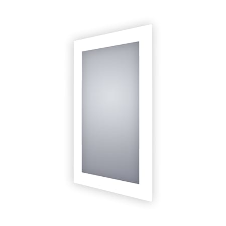 Electric Mirror Silhouette 24" W x 36" H Rectangular Frameless Bathroom Wall Mirror with Light N/A