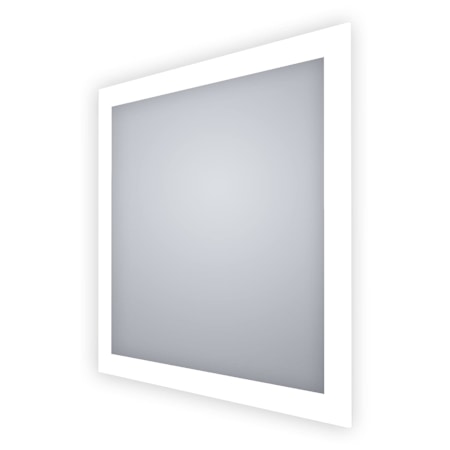 Electric Mirror Silhouette 42" W x 42" H Rectangular Frameless Bathroom Wall Mirror with Light N/A