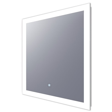 Electric Mirror Silhouette 42" W x 42" H Rectangular Frameless Bathroom Wall Mirror with Light N/A