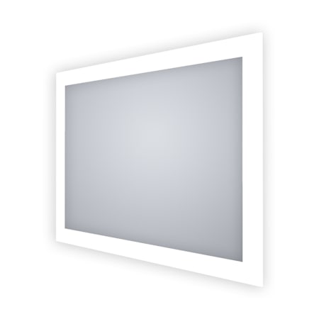Electric Mirror Silhouette 48" W x 36" H Rectangular Frameless Bathroom Wall Mirror with Light N/A