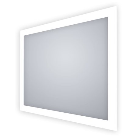 Electric Mirror Silhouette 54" W x 42" H Rectangular Frameless Bathroom Wall Mirror with Light N/A